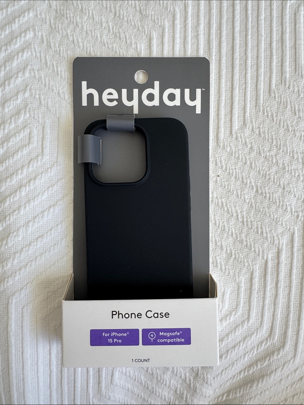 heyday Black MagSafe-Compatible iPhone 15 Pro Case